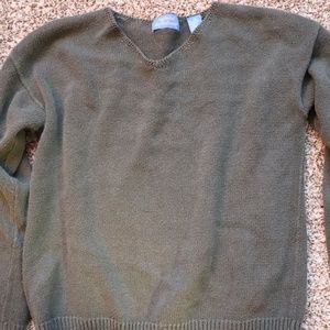 Forest Green Knit Sweater